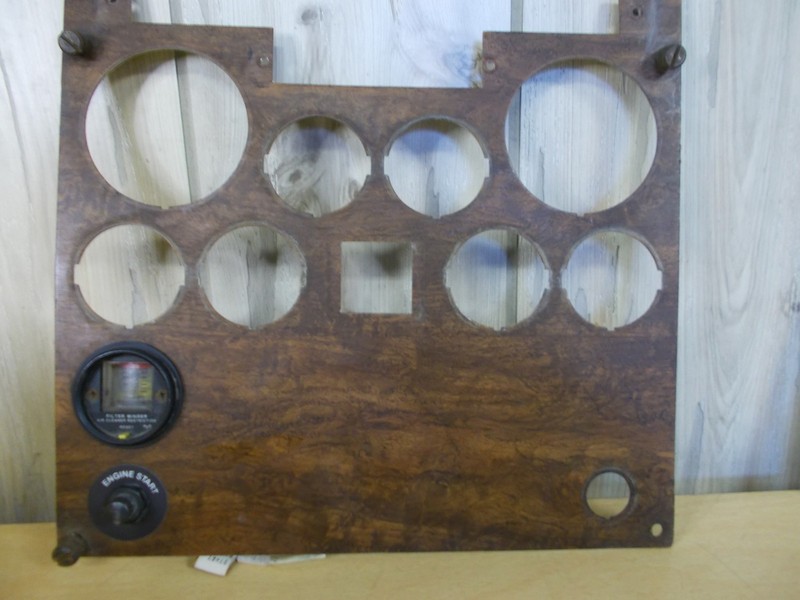Gauge Panel MFR-59150-1755-725 17-03256 w/ HLO Vacumm Filter MInder Air Restric