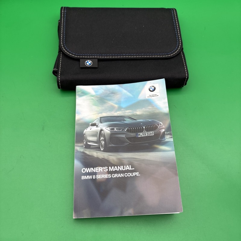 2022 BMW 8 Series Gran Coupe Owners Manual With Case Included 840i 850i m850i