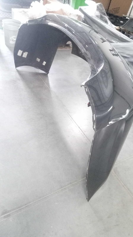 2015 Chevrolet Impala Grey Bumper Assembly OEM Used with Scratches