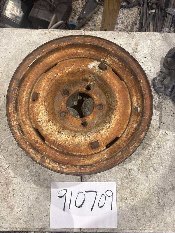 1960–1964 Studebaker Steel Wheel Rim 15x5 – 5 on 5 Bolt Pattern – OEM #2