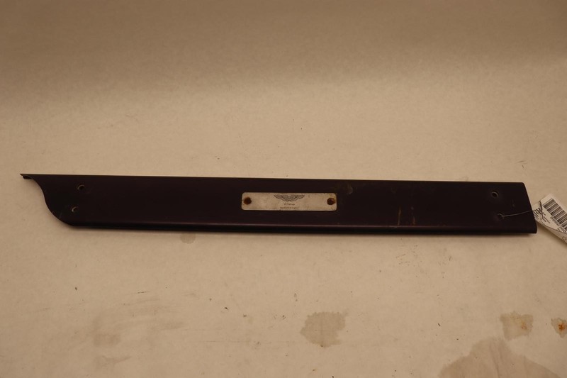2007-2010 ASTON MARTIN V8 VANTAGE RIGHT PASSENGER SIDE DOOR SILL SCUFF PLATE OEM