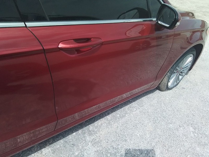 Passenger Right Front Door Without Acoustic Glass Fits 13-20 FUSION 3459880