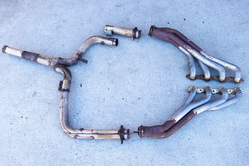 1998-2002 Camaro Firebird T/A BBK Long Tube Exhaust Headers & Y Pipe *USED*