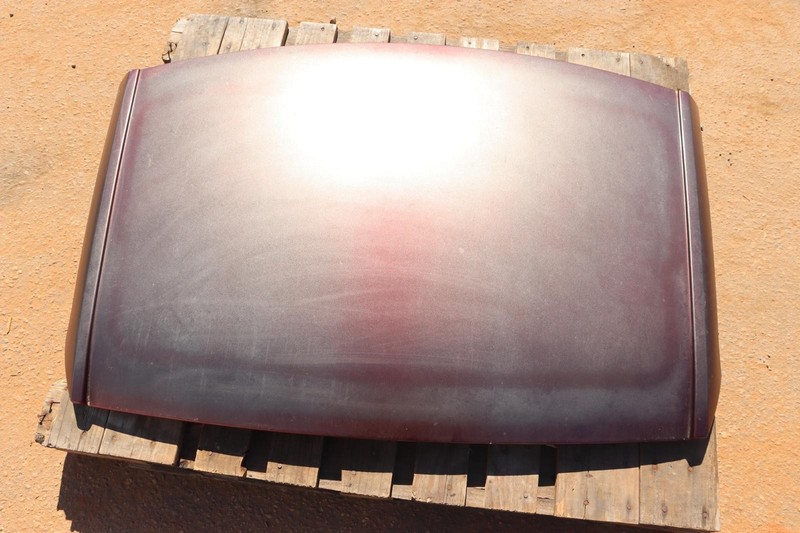 2004-2009 CADILLAC XLR CONVERTIBLE UPPER ROOF PANEL HARDTOP BURGUNDY OEM