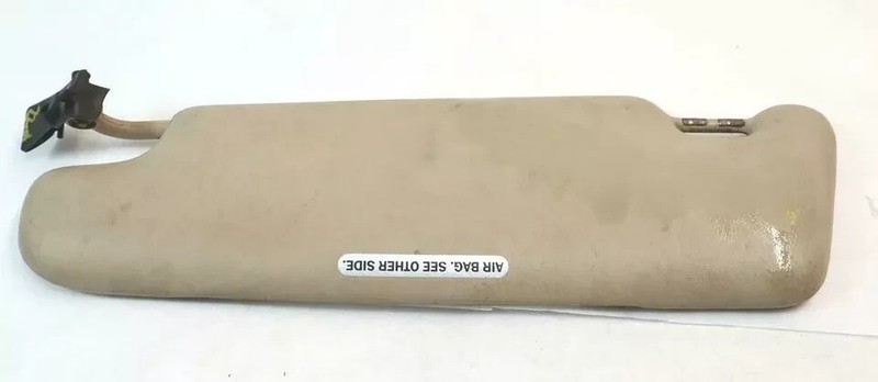 90-02 Mercedes R129 SL500 SL320 300SL Right Side Sun Visor Sunvisor Beige OEM