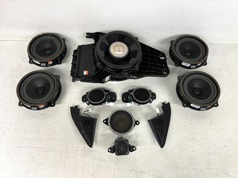 ⭐20-25 HYUNDAI PALISADE HARMAN KARDON SUBWOOFER TWEETER SPEAKER SET OEM LOT2737