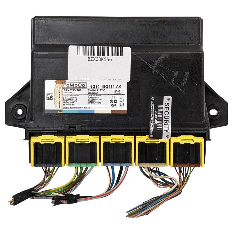 09-11 Jaguar XF OEM Anti-Theft Keyless Entry Control Module 6G91-19G481-AK