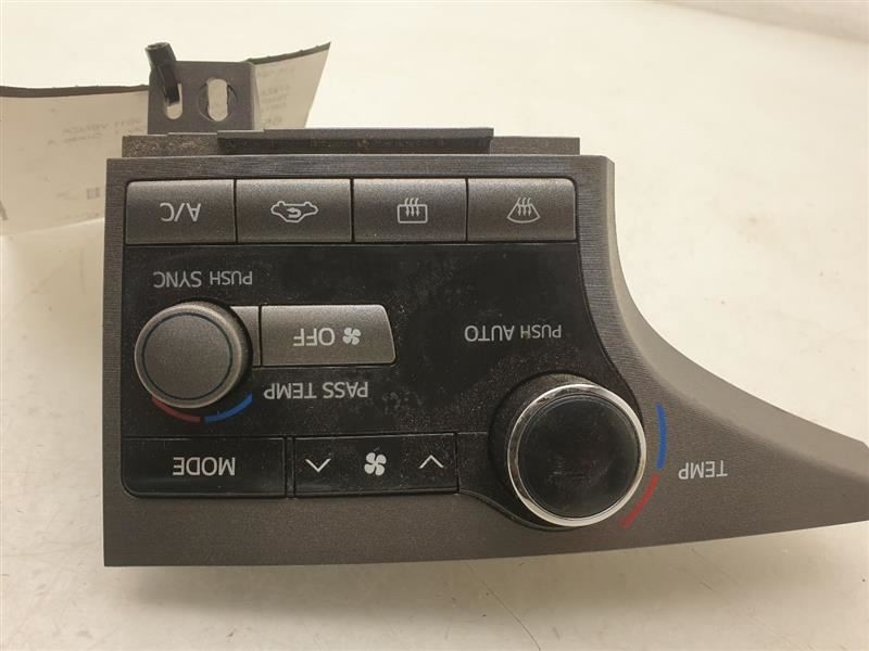 09-12 TOYOTA VENZA TEMPERATURE CONTROL UNIT ASSEMBLY