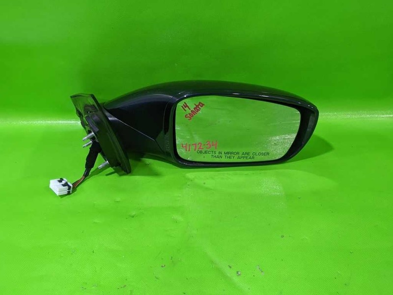 11-14 SONATA PASSENGER RIGHT SIDE VIEW MIRROR OEM 4172-34