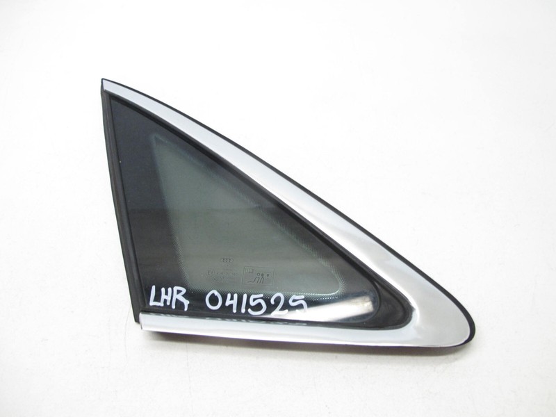17-19 AUDI B9 A4 S4 SEDAN QUARTER WINDOW GLASS REAR LEFT DRIVER OEM 041525
