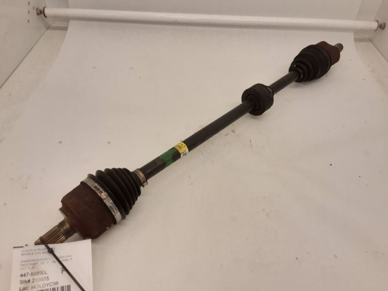 Driver Axle Shaft Front Axle 1.7L SOHC CNG Gx Fits 01-05 CIVIC 2333070