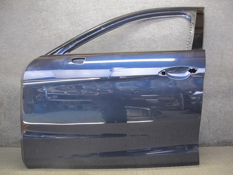 17-23 PORSCHE PANAMERA 971 FRONT LEFT DOOR SHELL PANEL NIGHT BLUE METALLIC