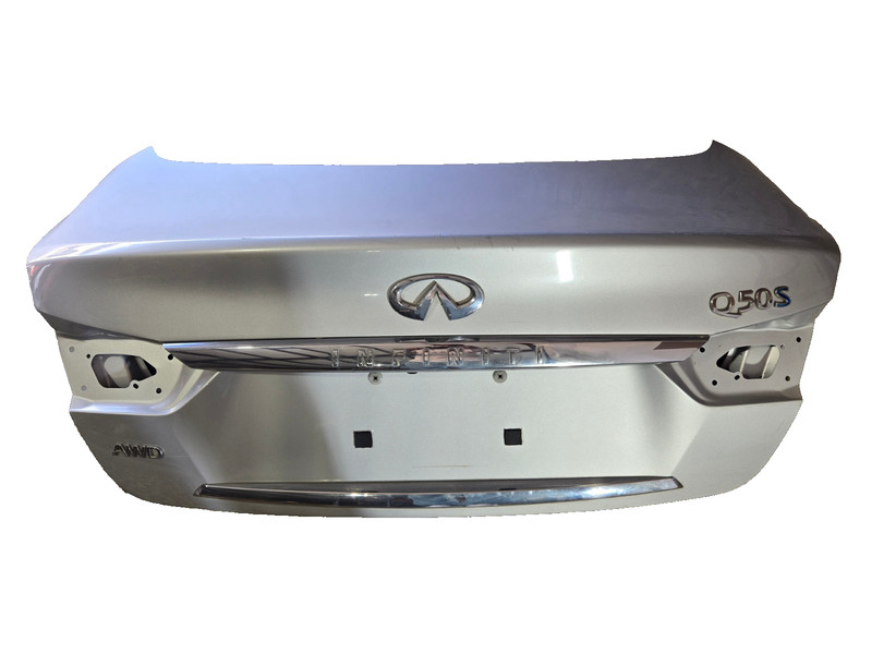 2014 2017 Infiniti Q50s Hybrid AWD Rear Back Trunk Deck Lid Shell Panel OEM x