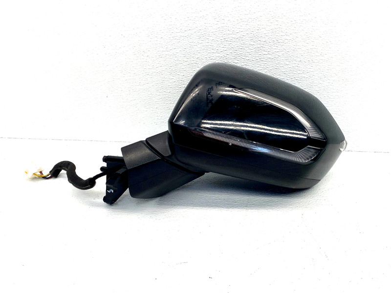 20-22 HYUNDAI PALISADE LEFT DRIVER MIRROR W/ BLIND SPOT RB5 BLACK OEM #A0.44