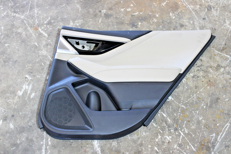 2020-2024 SUBARU LEGACY LIMITED Rear Right Door Trim Panel Ivory OEM S73512720