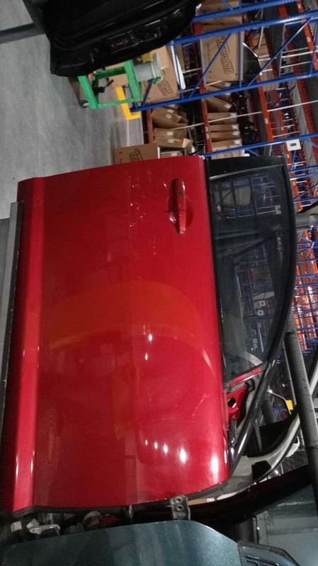 2015 Jaguar XF Right Front Door Red Used OEM 126K Miles - Fast Shipping!
