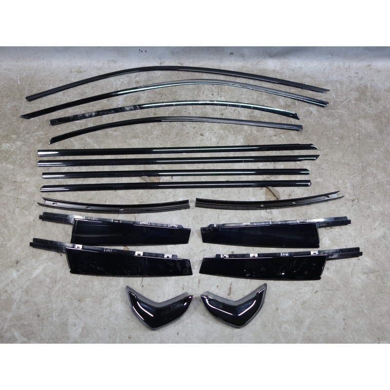19-25 BMW G20 3-Series G80 Factory High Gloss Shadowline Exterior Trim Set OEM