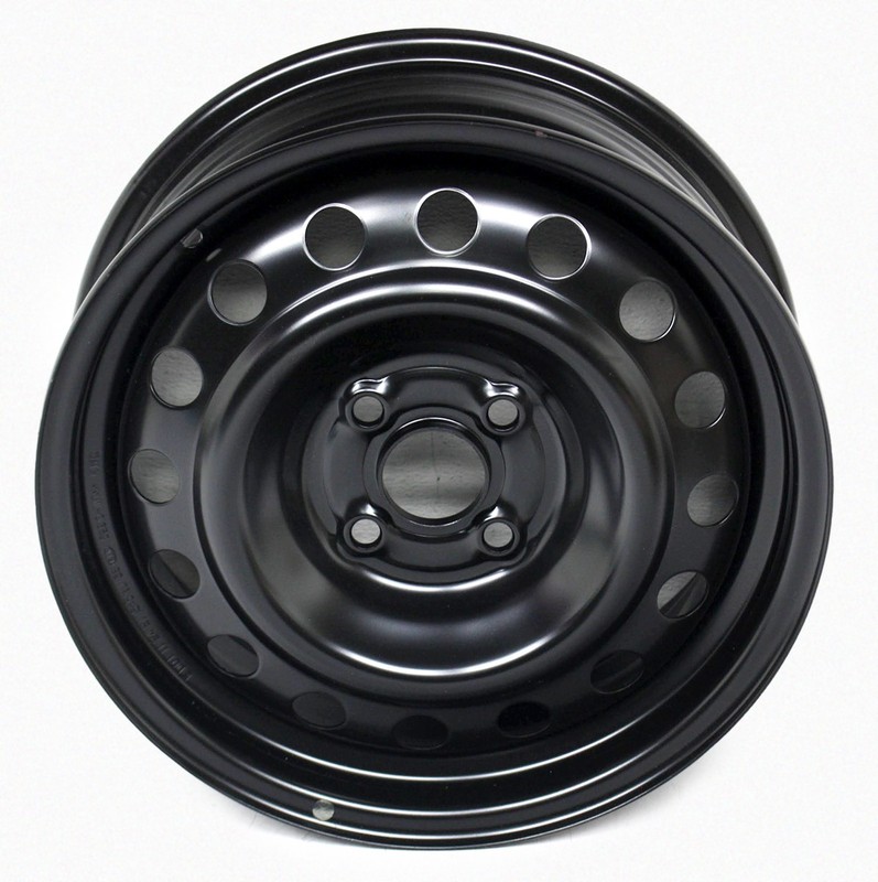 OEM 15 Inch Steel Wheel For KIA Rio Black 52910-1W100