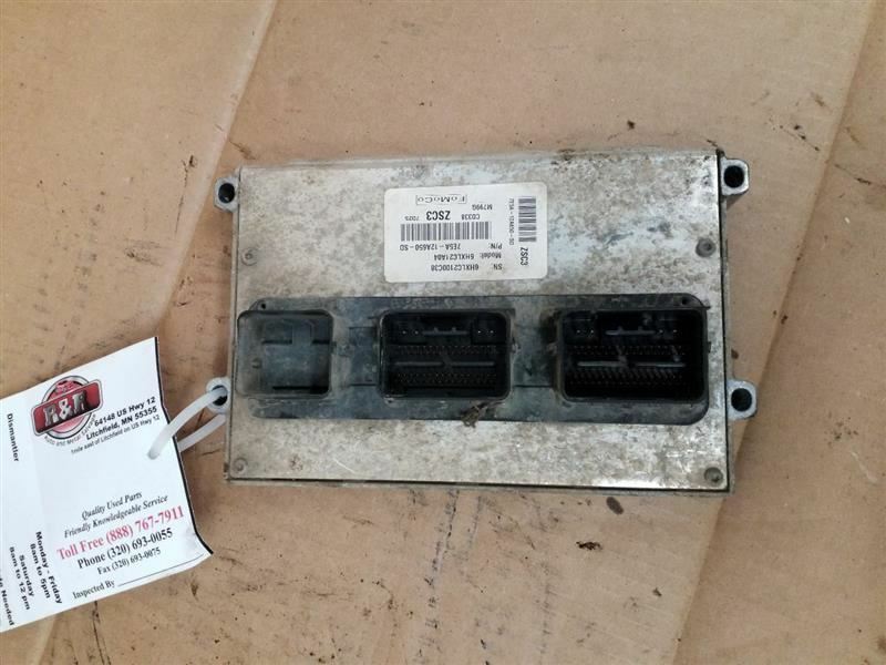 Engine ECM Electronic Control Module 2.3L Automatic Fits 07-09 FUSION 246058