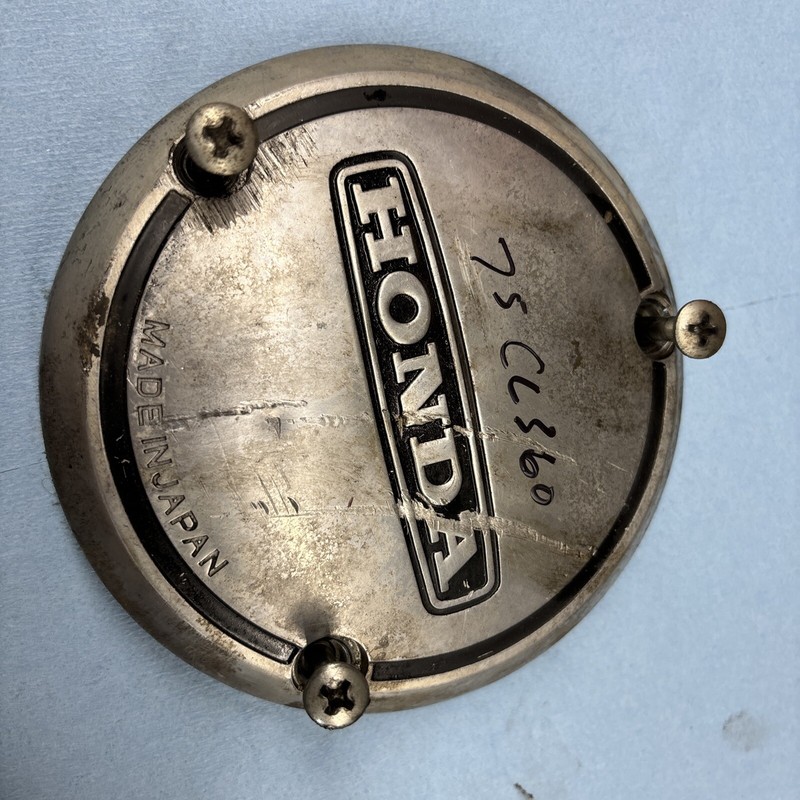 1976 Honda Cl360 Cl 360 Motor Stator Cover Plate