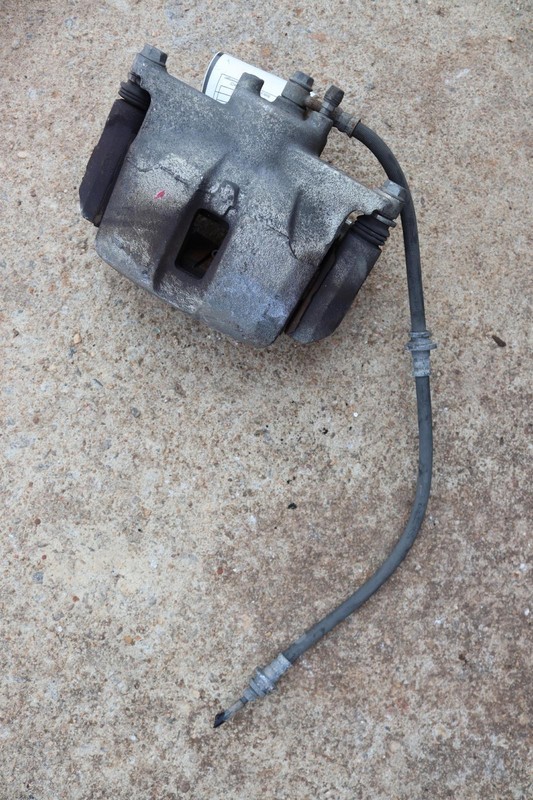 2009-2021 NISSAN MAXIMA FRONT LEFT DRIVER SIDE BRAKE CALIPER W/ HOSE OEM