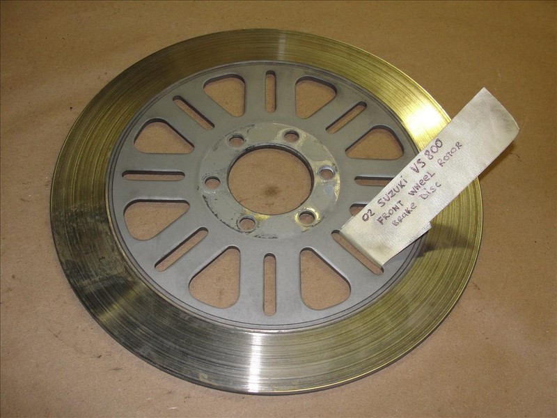 02 SUZUKI VS 800 FRONT WHEEL ROTOR BRAKE DISC DISK VS800