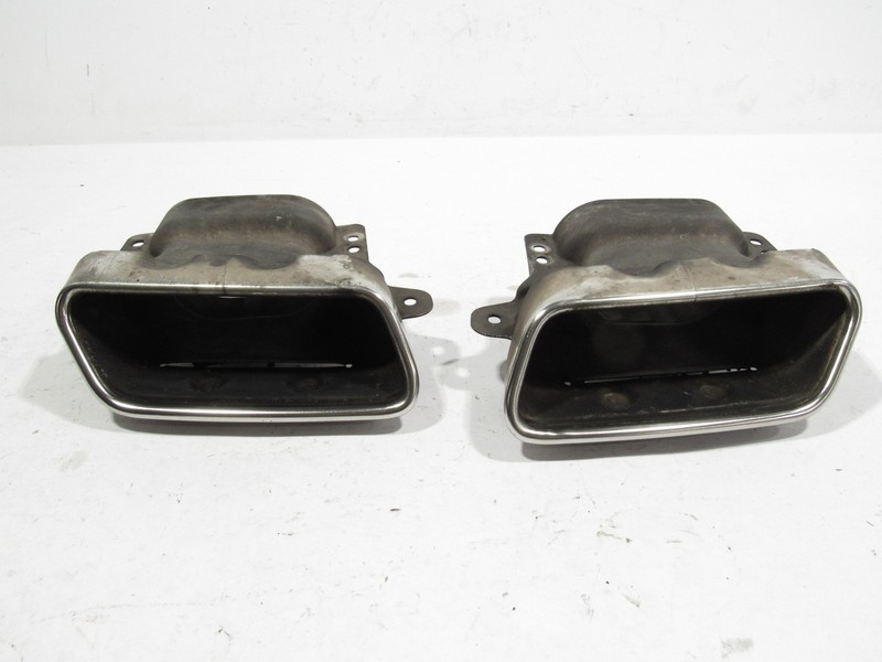 13-19 Mercedes SL550 R231 2013 Rear Left Right Exhaust Muffler Tips Set 2 Pcs |