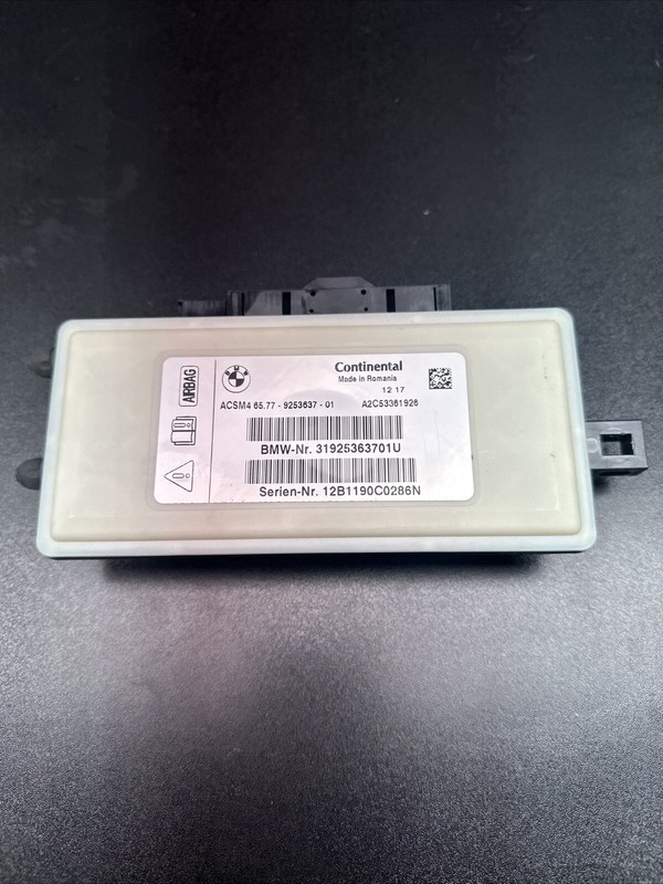 OEM 09 - 17 BMW CONTROL UNIT 31925363701U 9253637 A2C53361926 F10 F30 535 328 X3