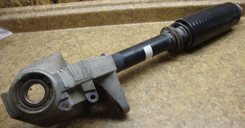 2002 Kawasaki Prairie 650 ATV 4x4 Left Front Shock Hub Knuckle Carrier 4Wheeler