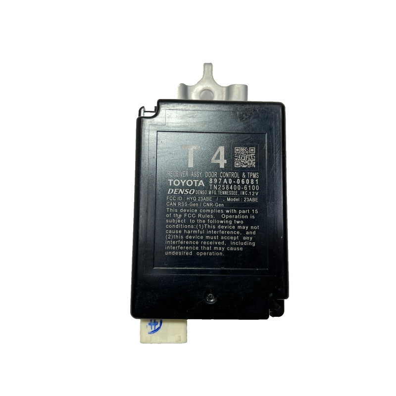 2018-2024 TOYOTA CAMRY SE 2.5L REAR DOOR AND TPMS CONTROL MODULE OEM
