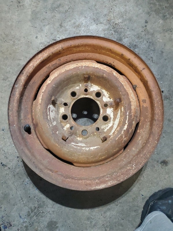1941-42 Packard Six wheel rim only 1 rim #2