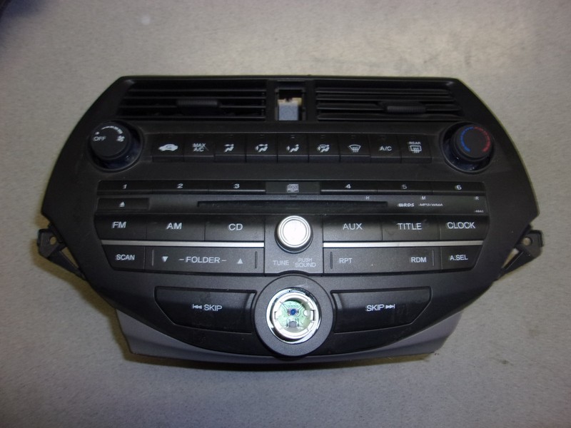 Honda Radio Dash Panel Temp Fan CD EAY001000276 CLJGBA9U02584