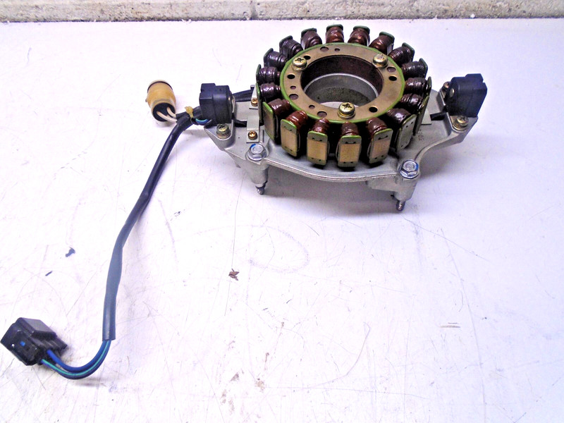 O4 1997 Honda Outboard 75 hp Stator & plate 31632-ZW1-003