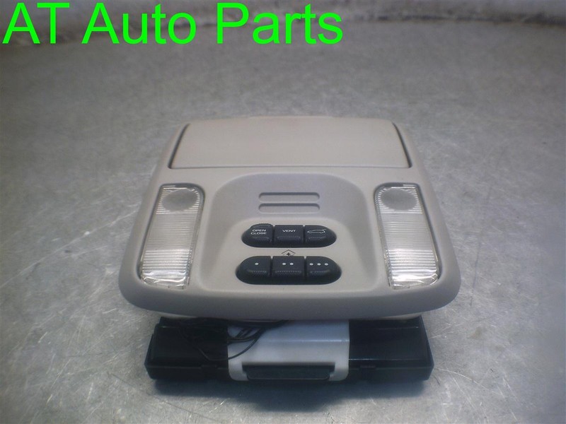 2005 CHRYSLER PACIFICA ROOF CONSOLE W/LAMPS & STORAGE OEM 241.CH1E05