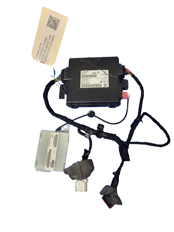 Used Oem Maserati Remote Passive Entry Module for 2014-2018 Ghibli 3.0L RWD
