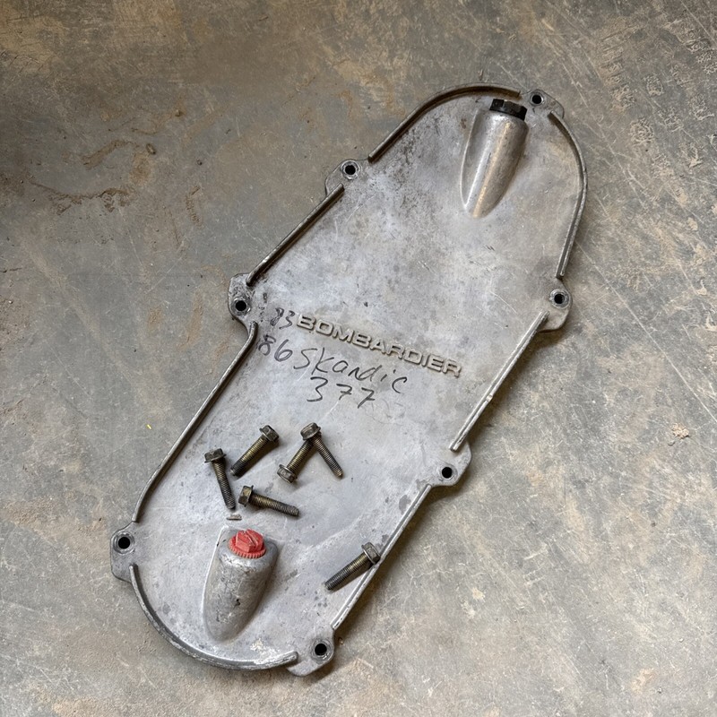 1983 - 1986 SKIDOO SKANDIC 377 BRAKE Vintage Snowmobile chain case cover
