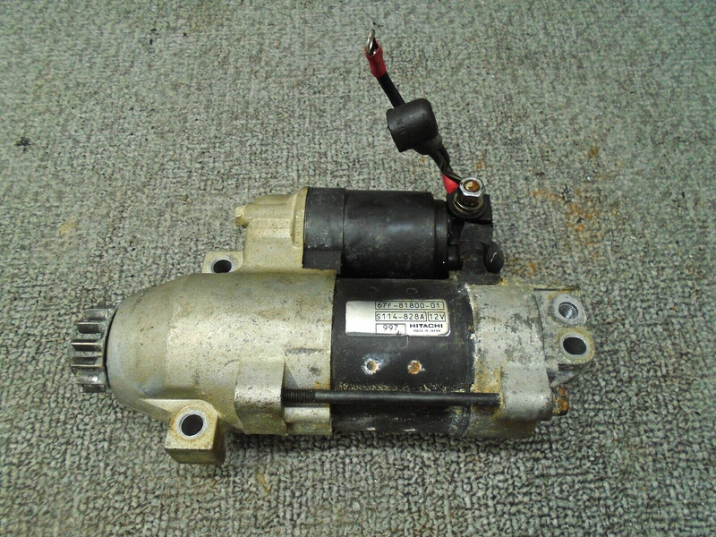 Starting Motor 67F-81800-01-00 Yamaha 4 stroke Outboard Starter 75-90-100 hp