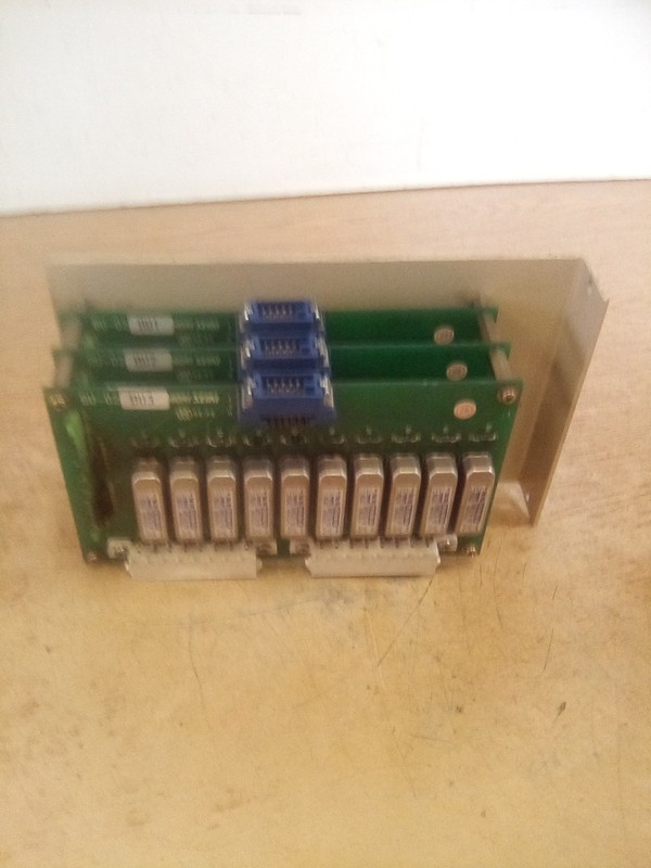 3-Mori Seiki BU-02 BU1, BU2, BU3 Relay Boards