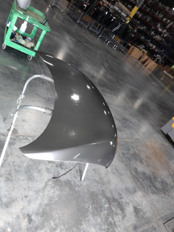 2015 Nissan Quest Silver OEM Hood Panel Used 137K Miles F510M1JAMA