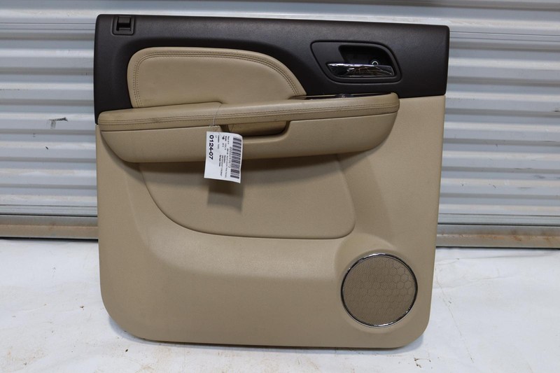 2010-2014 GMC YUKON XL 1500 REAR LEFT SIDE DOOR PANEL TRIM COVER OEM