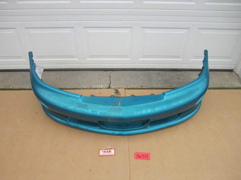 FRONT BUMPER COVER for 96 97 98 99 CHEVY CAVALIER Z24 TEAL BLUE GREEN USED CAR