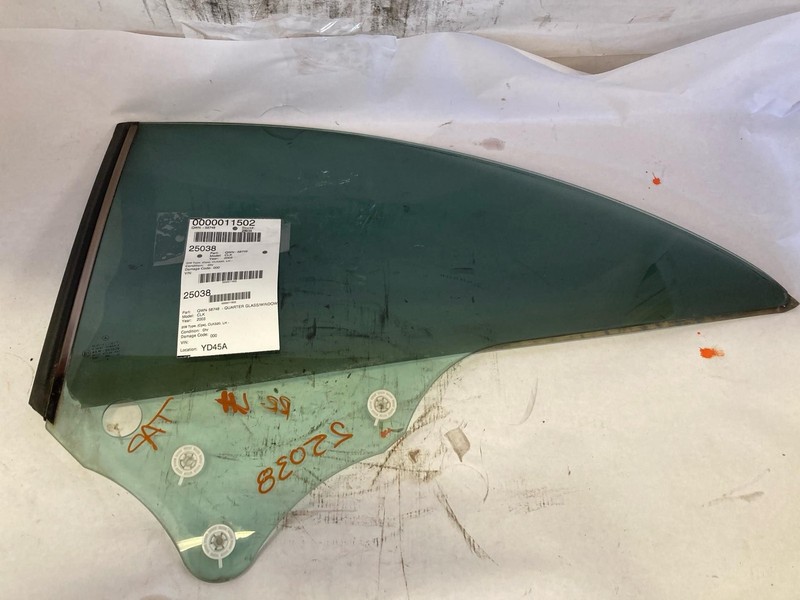 Quarter Glass/window MERCEDES CLK320 Left 03 04 05 06 07 08 09
