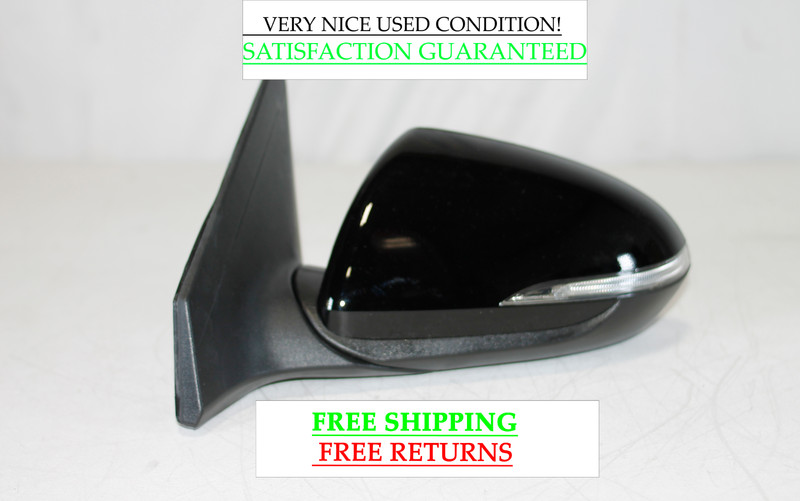 2017-2018 Hyundai Elantra Left Driver Side Mirror With Blind Spot Oem