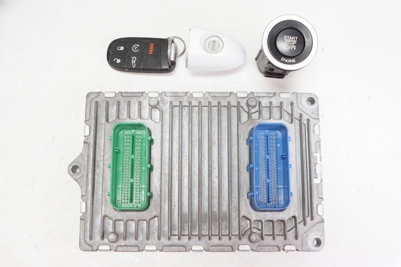 CHRYSLER 200 ECM PCM Engine Control Module Ignition Set 2.4L OEM 2015