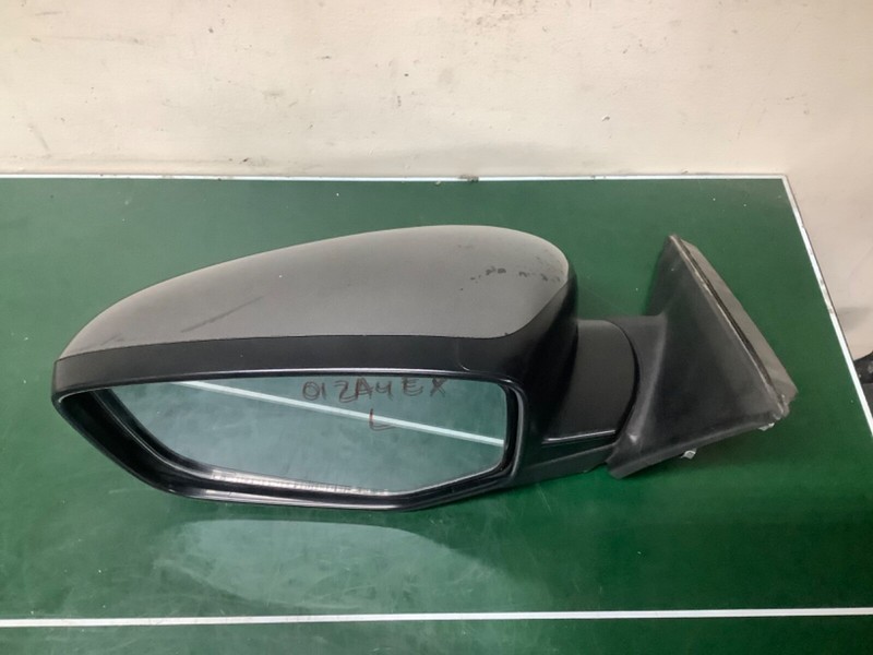 08-12 Accord Sedan 4Dr Left Door Rear View Mirror Power, Heated Gray used OEM