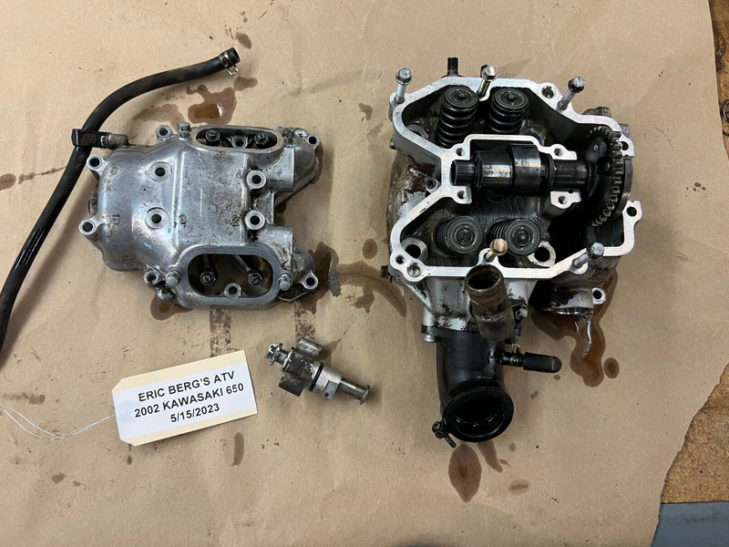 Kawasaki ATV 650 Prairie Rear Head Assy 11008-0778 EB