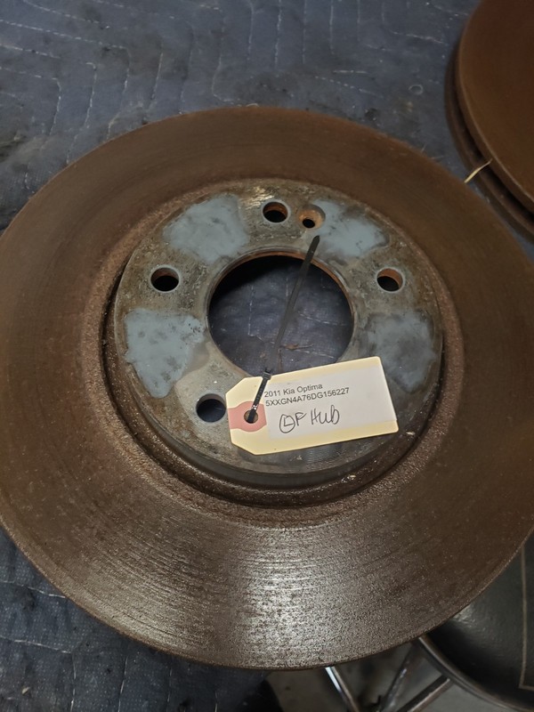 2011 Optima Front Rotor