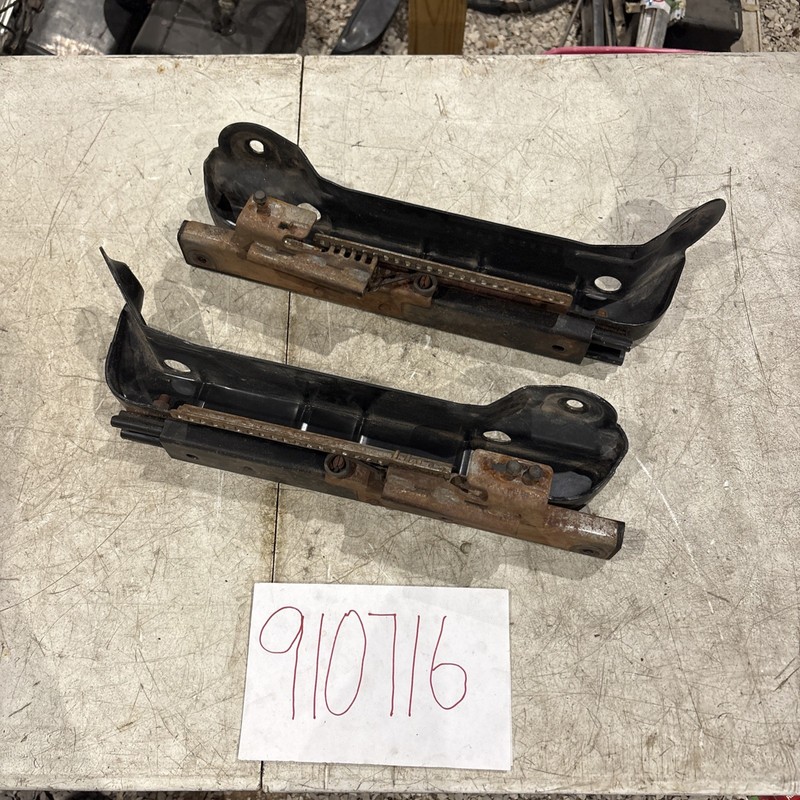 1999-2007 Ford F250 F350SD Extended Cab Front Bench Seat Track Set OEM