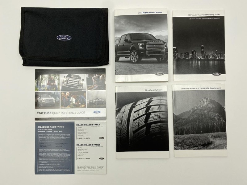 Owners Manual 2017 Ford F150 86708
