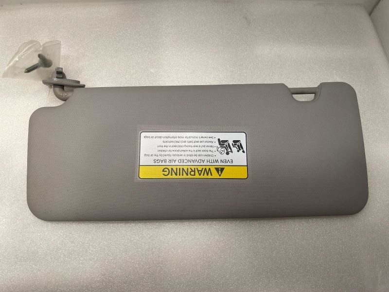 2016-2018 HYUNDAI TUCSON RIGHT SUN VISOR GRAY TC: Z5G 116K -SE- 45613